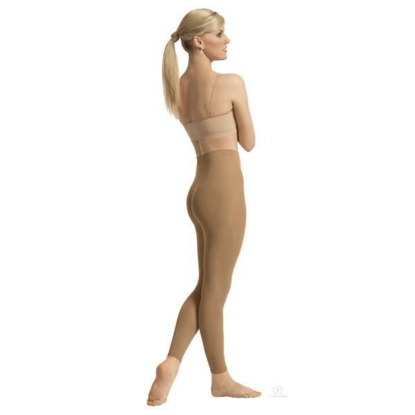 Eurotard Adult Footless Dance Tights - Stretchy Ballet, Yoga & Workout Leggings for Women - Perfect for Dance, Fitness & Everyday Wear