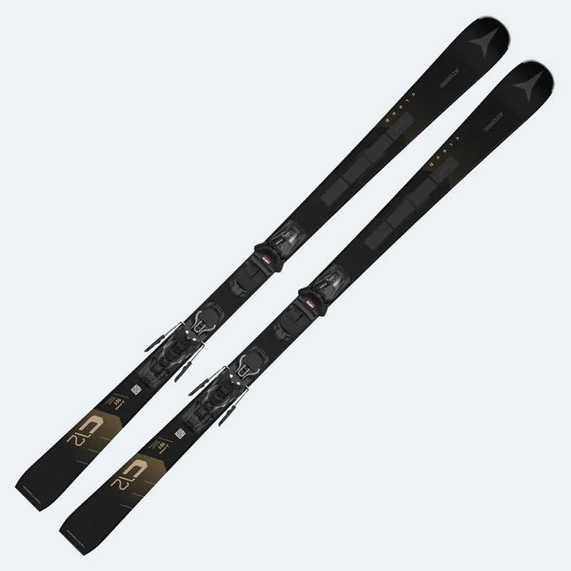 Atomic Cloud C12 Women's Skis 2025 with Revoshock M 10 GW System Bindings - Perfect for All-Mountain Skiing & Freeride Adventures