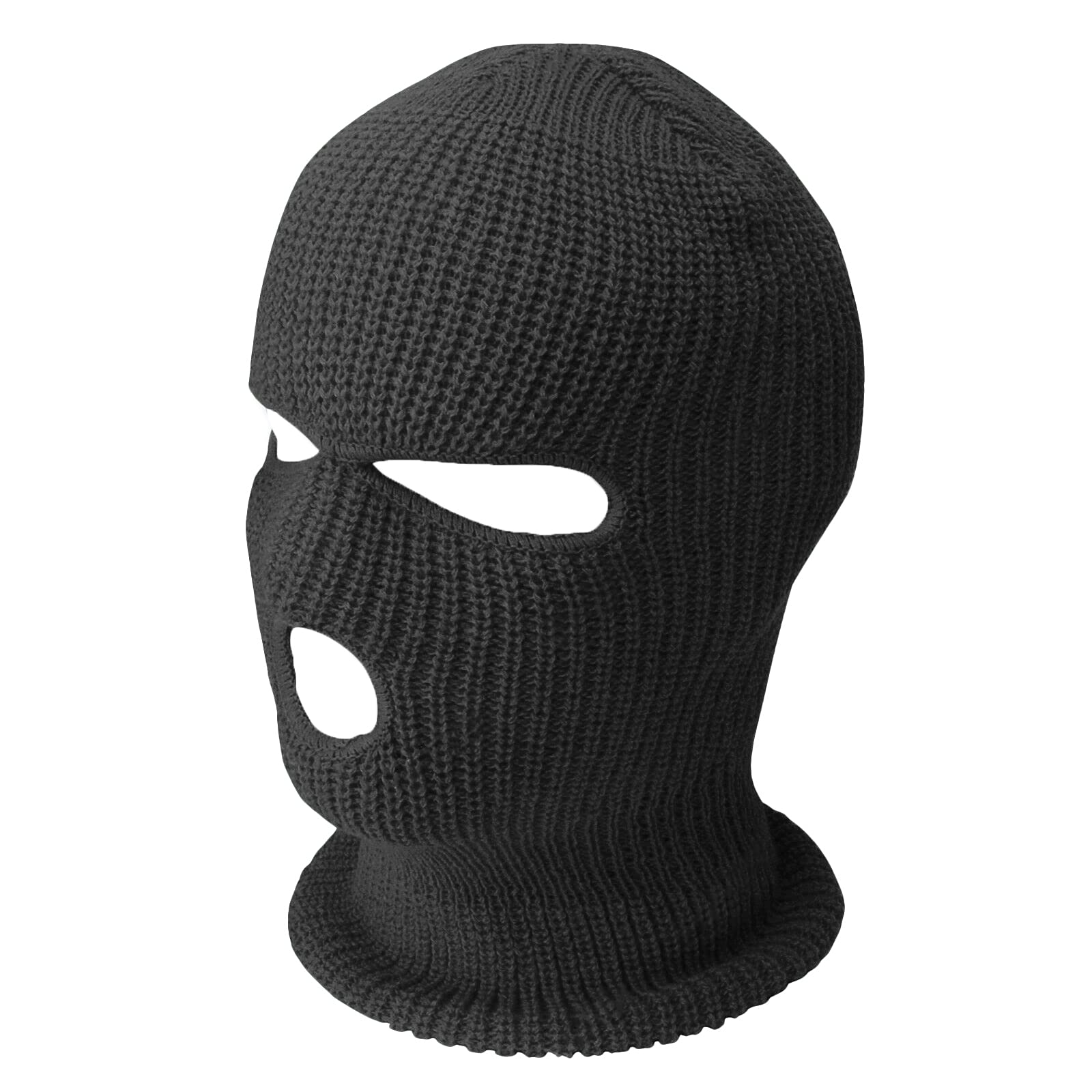StashCart Winter Ski Mask – Warm 3-Hole Knitted Balaclava for Men & Women | Windproof Face Cover for Skiing, Snowboarding, Motorcycling & Outdoor Activities | Fashionable Full Face Protection