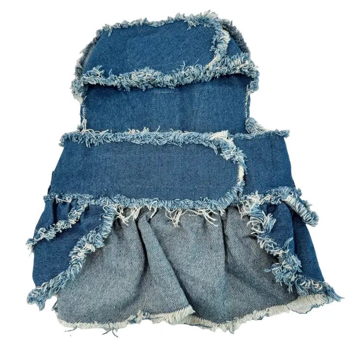 Denim Rose Harness Dress for Women - Stylish and Sexful Bodycon Dress for Night Out, Party, or Date Night | Fashionable and Comfortable Outfit for Casual or Evening Wear