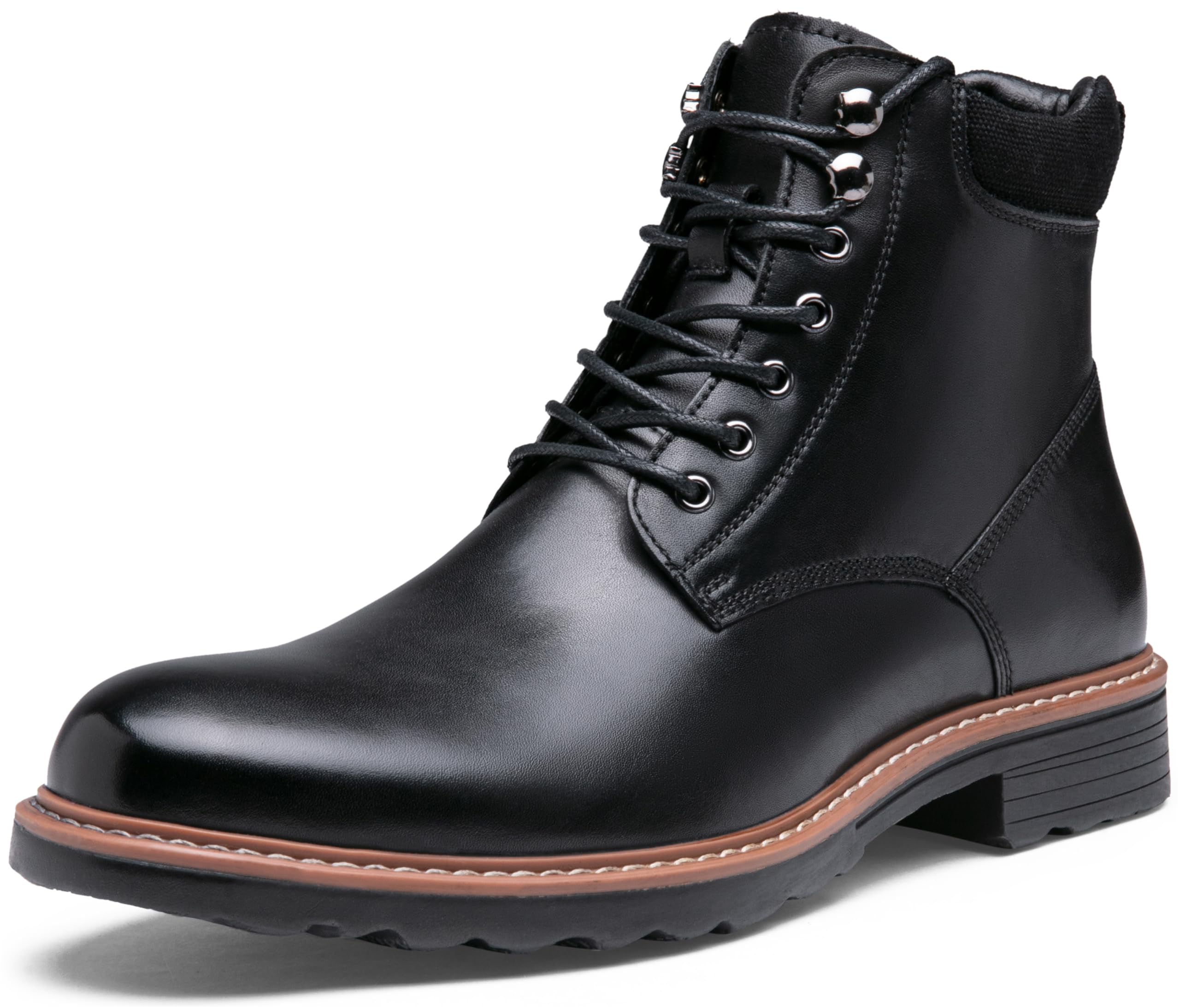 Premium Men's Leather Dress Boots - Formal Chukka Boots for Business & Office Wear | Comfortable & Stylish Men's Boots for Work, Weddings & Professional Occasions