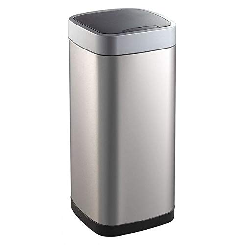 Automatic Sensor Trash Can - 21 Gallon Touchless Kitchen Garbage Bin with Motion Sensor for Hands-Free Disposal - Perfect for Home, Office, and Commercial Use