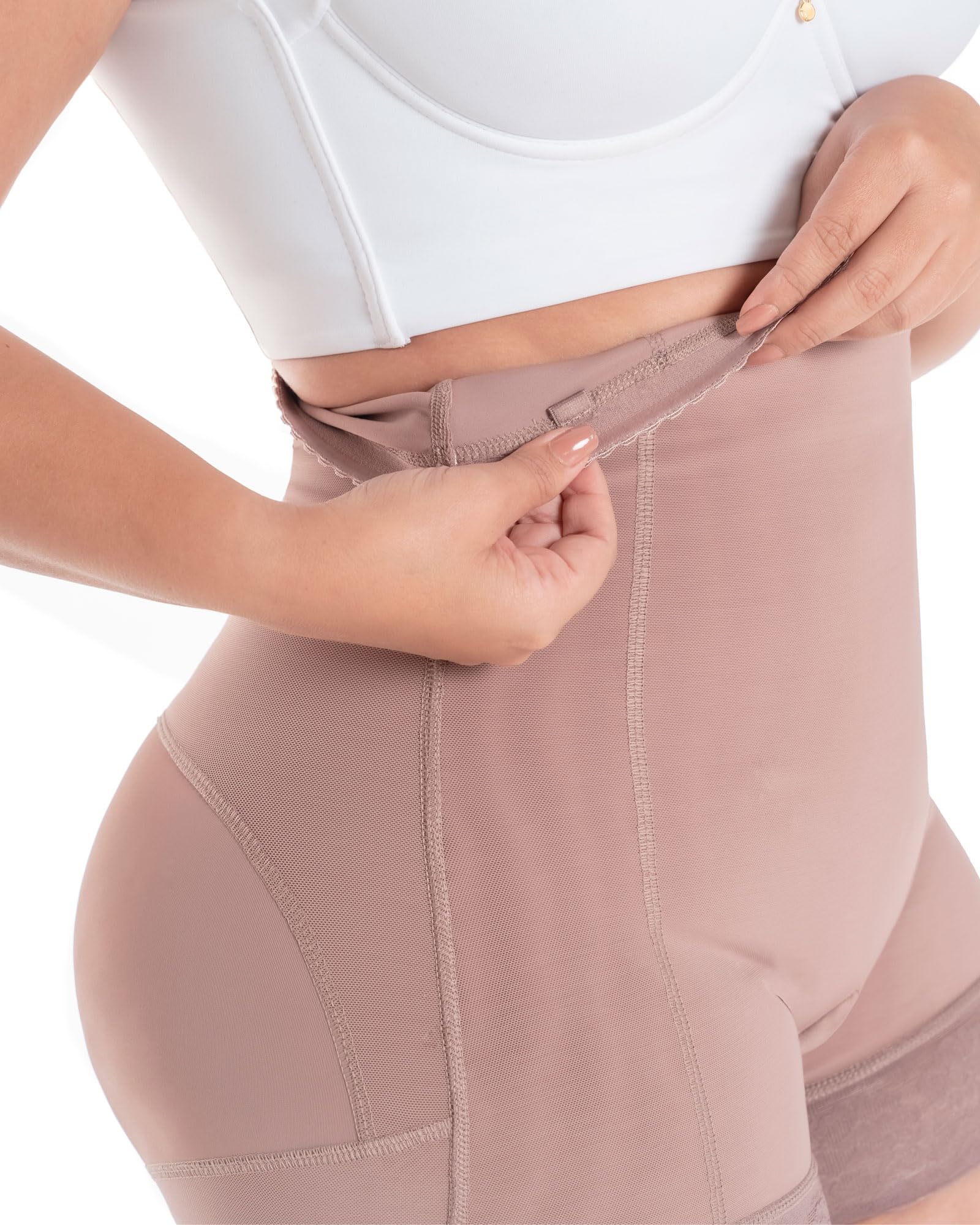D'PRADA Women's Butt Lifting Shapewear Shorts - Colombian Waist Trainer & Body Shaper for Women | Perfect for Workout, Waist Training & Everyday Wear