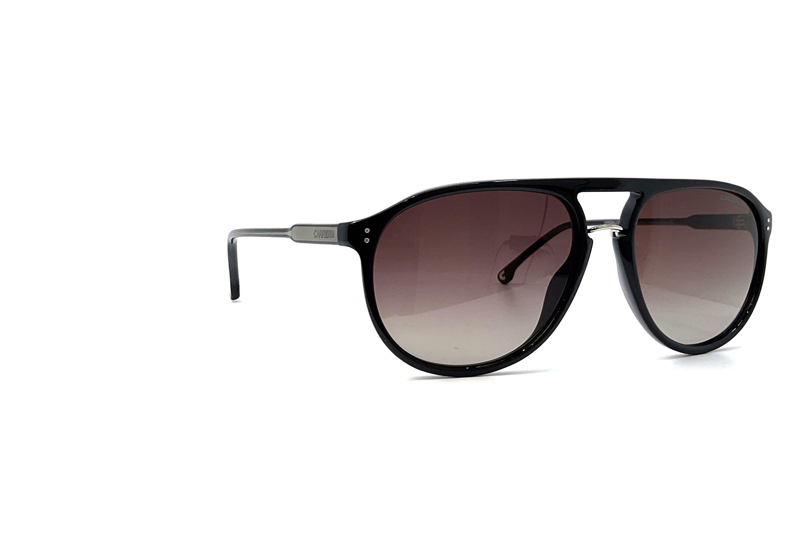 Carrera 212/S Sunglasses - Black Aviator Style for Men & Women - Perfect for Driving, Outdoor Sports & Fashion Accessories