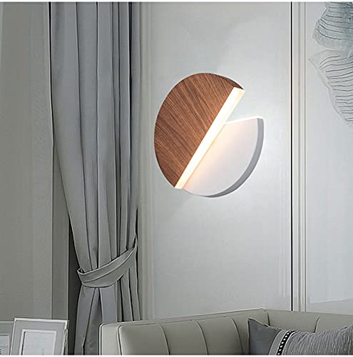 360° Rotatable LED Wall Lamp - Adjustable Bedside Light in White/Black, Modern Bedroom & Loft Lighting, Wall Decor for Hallway & Aisle - Perfect for Reading, Night Light, and Home Decoration