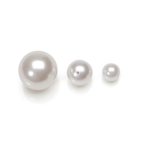 Premium White Pearl Vase Filler - 34pc Large Assorted Sizes for Wedding Centerpieces, Home Decor & Floral Arrangements