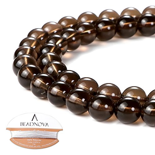 18) Smokey Quartz Beads