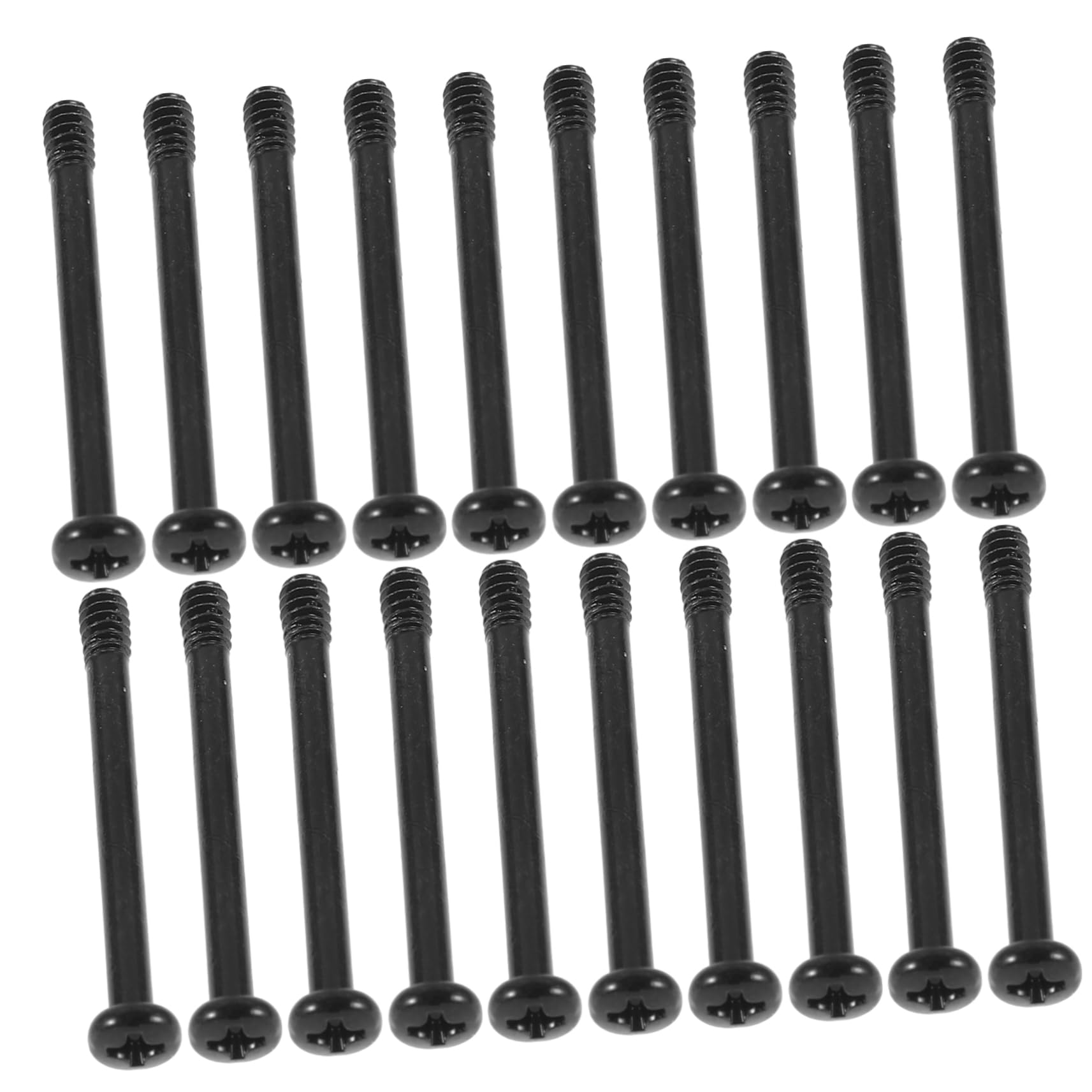 OSALADI 250 Pcs Computer Case Fan Screws - Metal Fan Mounting Screws & Rivets for PC Case Fan Replacement - Perfect for DIY Computer Builds and PC Upgrades