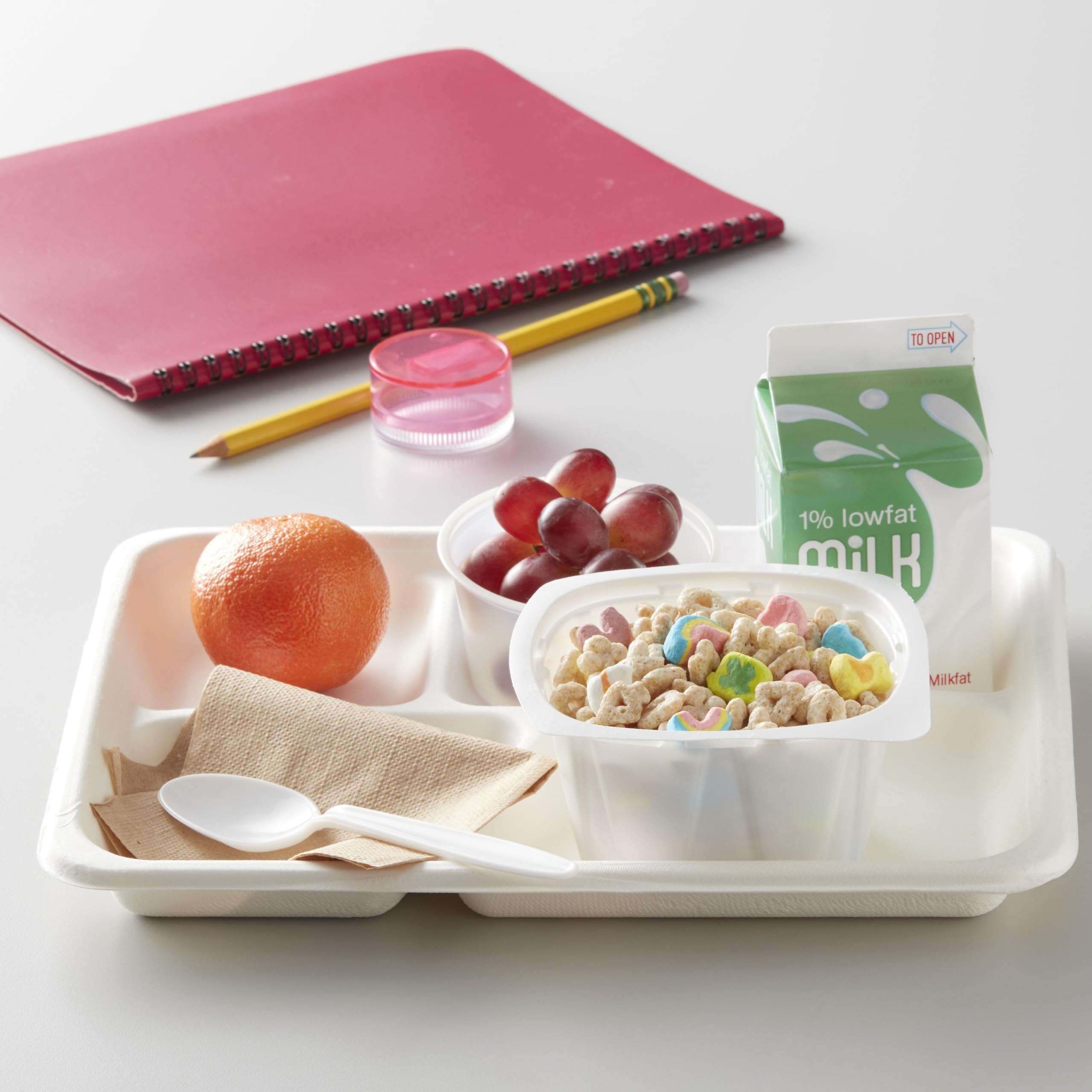 Lucky Charms Cereal Bowl Packs - 96 Count | Convenient Breakfast Solution for Kids, Office Snacks & On-the-Go Eating
