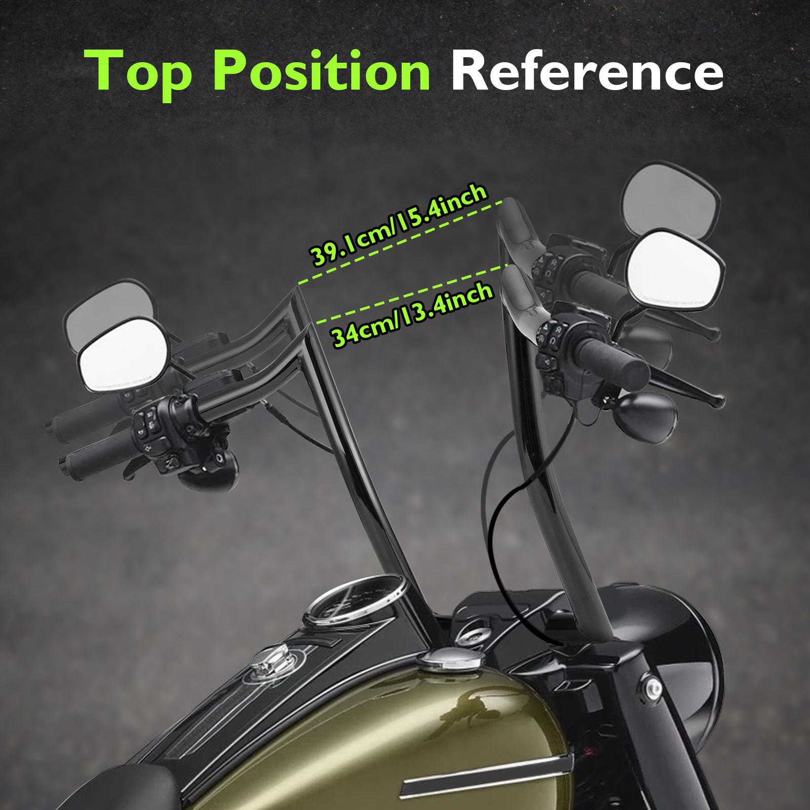 2018-2023 Harley Softail Fat Bob FXFB/S & Breakout FXBR/S Gloss Black 1.25