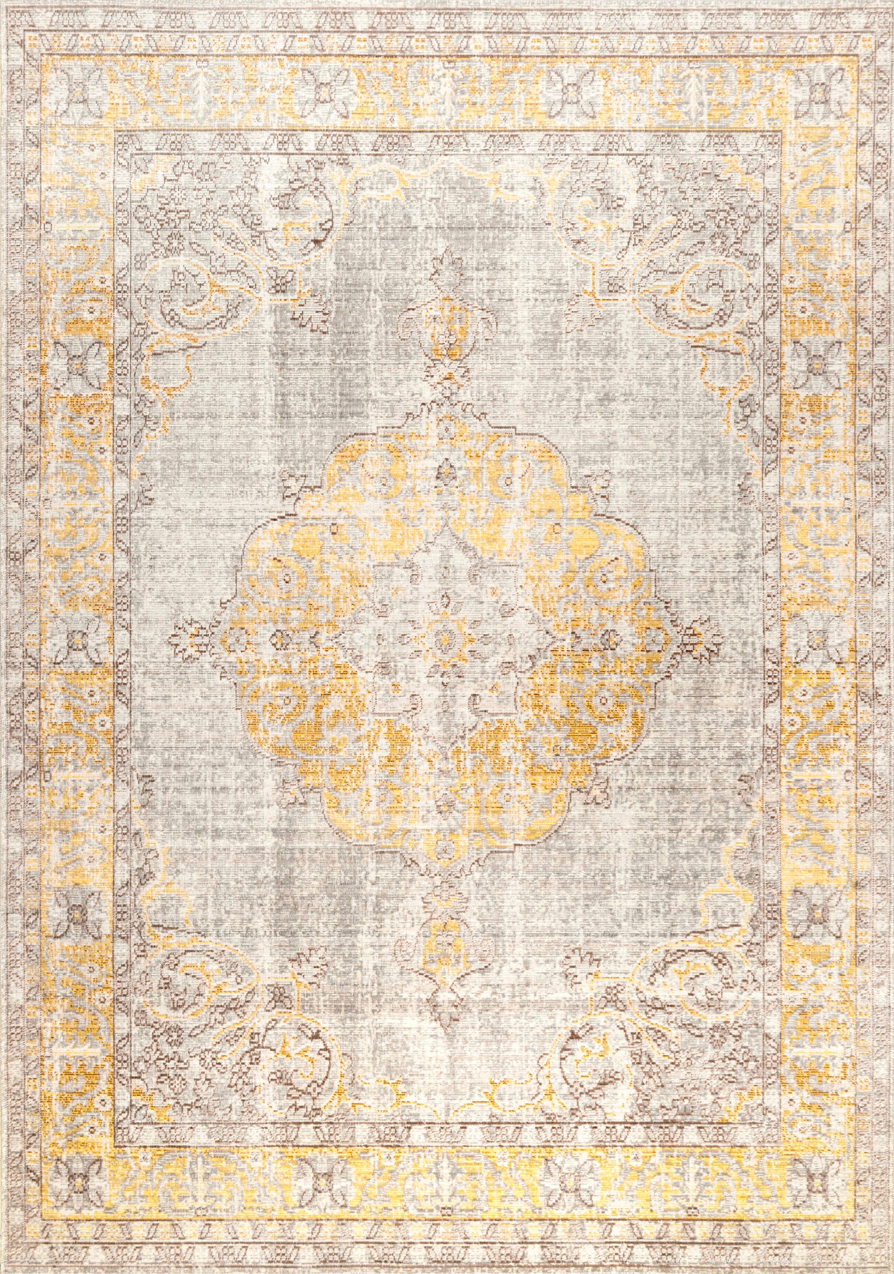 Erline Flatweave Rug - Silver Gray Modern Area Rug for Living Room, Bedroom & Dining Room | Soft & Durable Home Decor