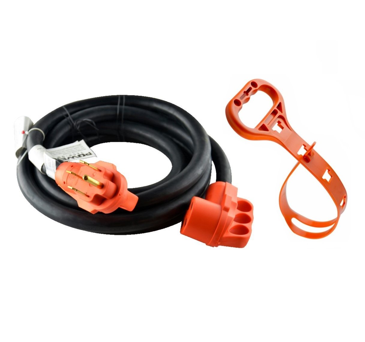 GoWISE Power 50 Amp RV Extension Cord - 15 Feet Heavy Duty Outdoor Power Cable for Camping, RV Parks & Outdoor Adventures