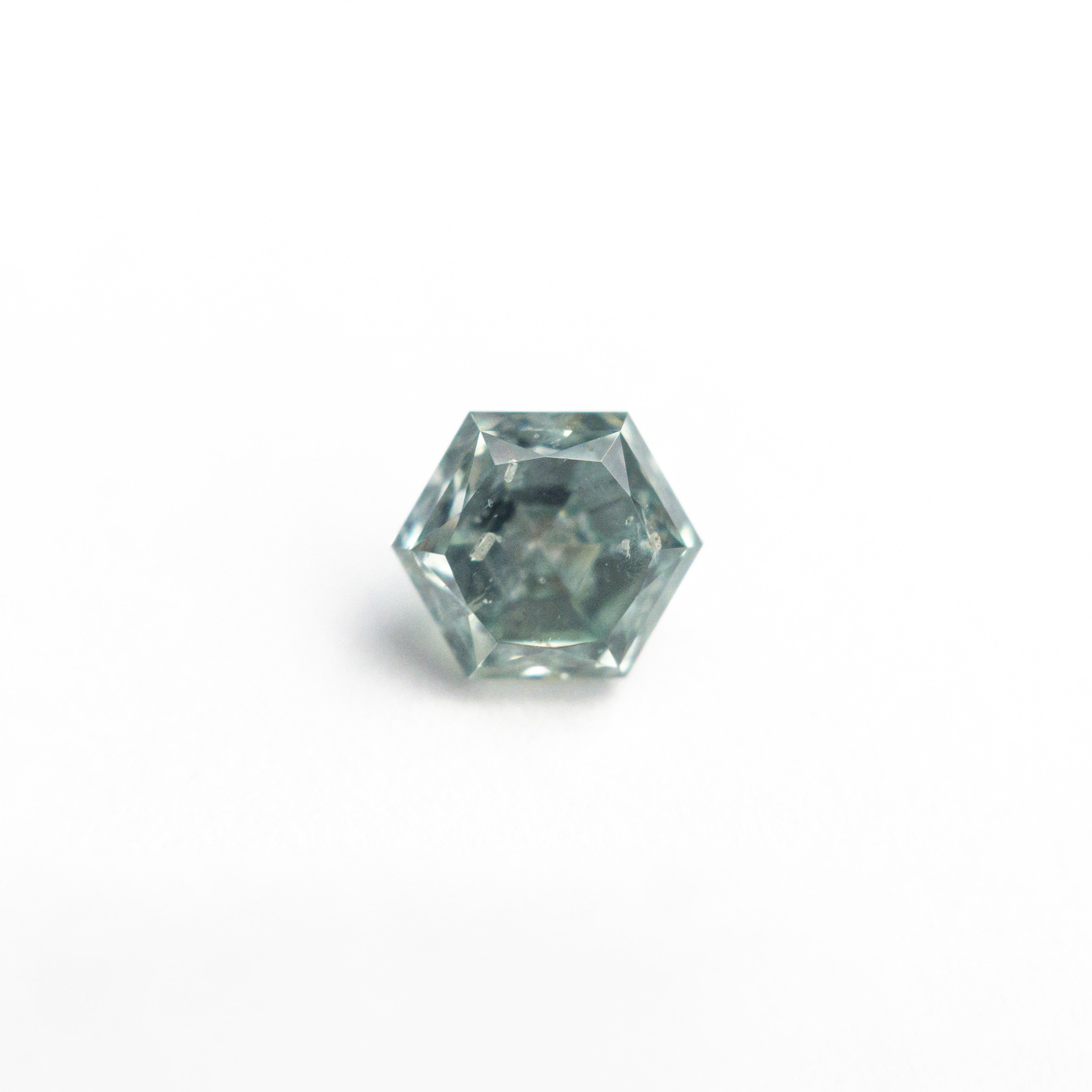 0.90ct Hexagon Brilliant Blue Sapphire Gemstone (5.64x4.82x4.01mm) - Natural Loose Sapphire for Jewelry Making, Engagement Rings & Fine Collections