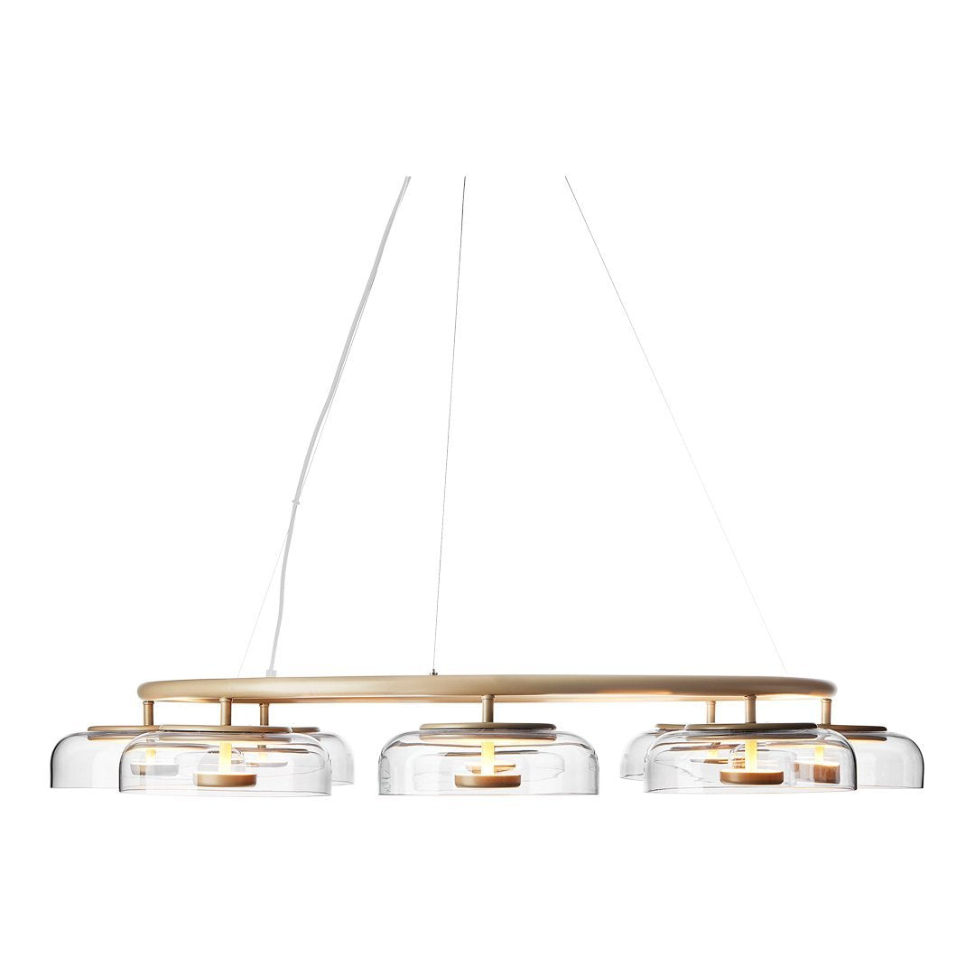 Blossi 8-Light Crystal Chandelier - Elegant Dining Room Lighting Fixture for Modern Home Decor | Perfect for Dining Room, Living Room & Bedroom Ceiling
