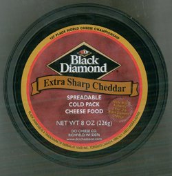 Premium Canadian White Cheddar - 16oz (2x8oz) for Cooking & Snacking