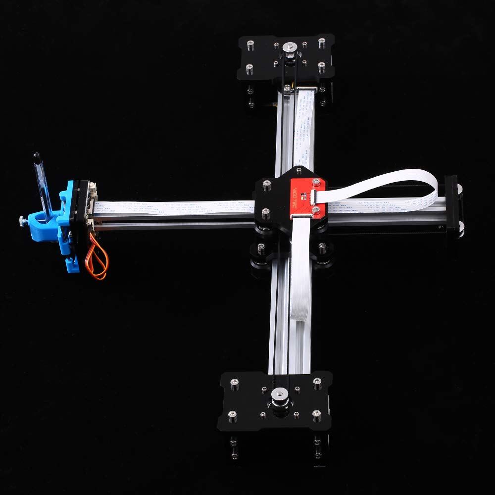 DIY Assembled Plotter Pen Drawing Robot Kit - Desktop Drawing Machine for Painting & Handwriting, 100-240V - Perfect for STEM Education, Art Projects & Creative Gifts