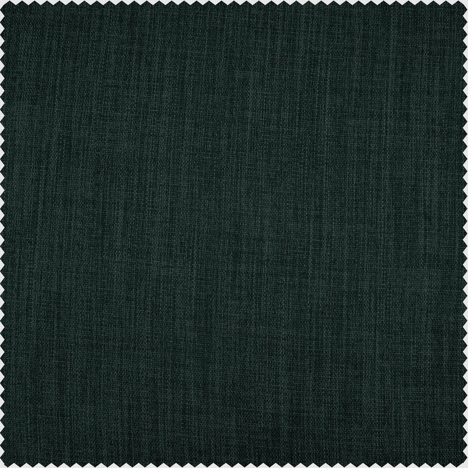 Focal Green Textured Faux Linen Roman Shade - Elegant Window Treatment for Living Room & Bedroom | Light Filtering & Privacy