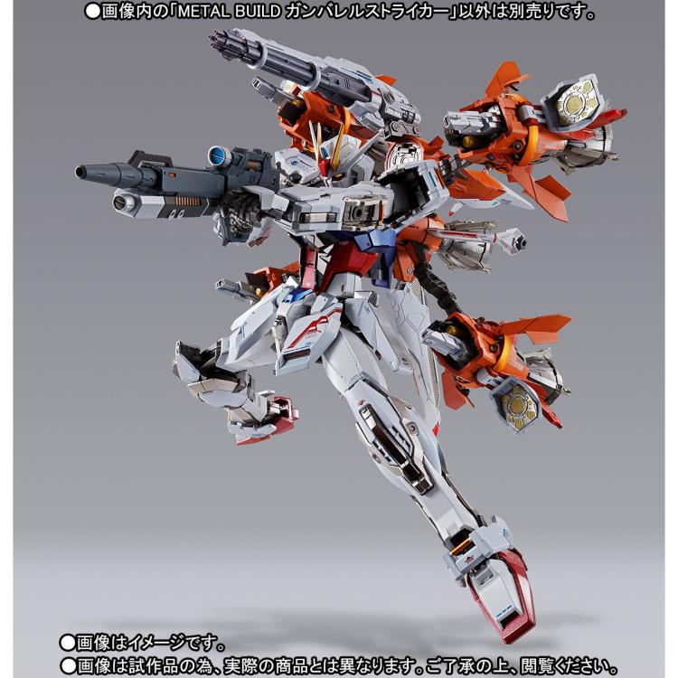Bandai Metal Build Gundam Seed MSV Gunbarrel Striker Exclusive Collectible Action Figure - Perfect for Anime Fans, Model Collectors & Display Showcase