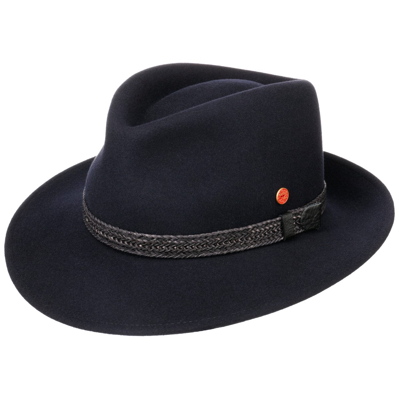 Mayser Scott Merino Mix Bogart Hat - Premium Wool Blend Men's Fedora for Casual & Formal Wear