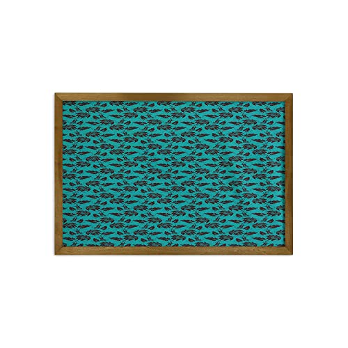 Dark Brown Turquoise