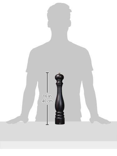 Peugeot Paris u'Select Manual Pepper Mill - Adjustable Coarseness - Premium Beechwood & Chocolate Finish - Perfect for Kitchen, Dining Table & Gourmet Cooking