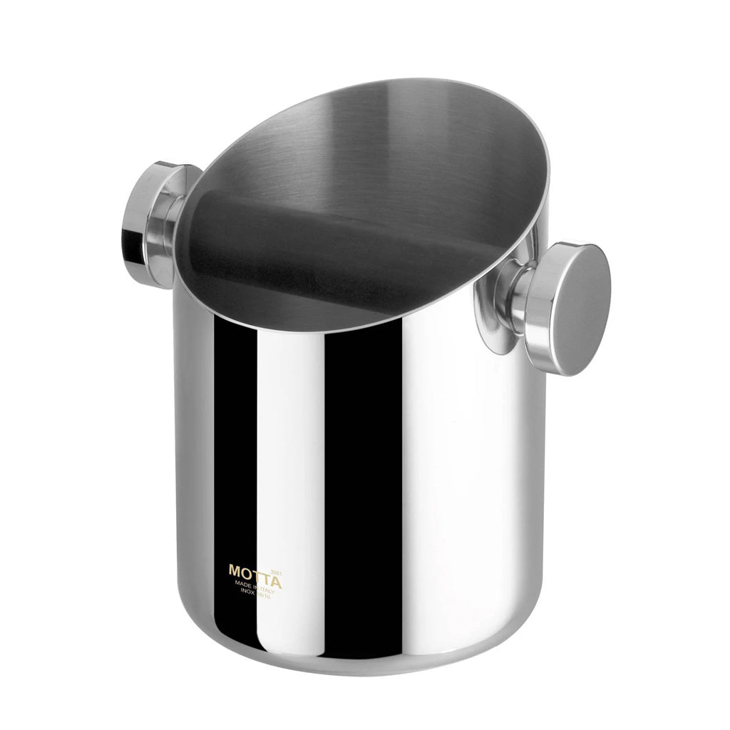 Motta Stainless Steel Kitchen Compost Bin - 1.3 Gallon Countertop Trash Can for Organic Waste, Eco-Friendly Composting, and Food Scraps - Perfect for Home, Office, or Restaurant Use