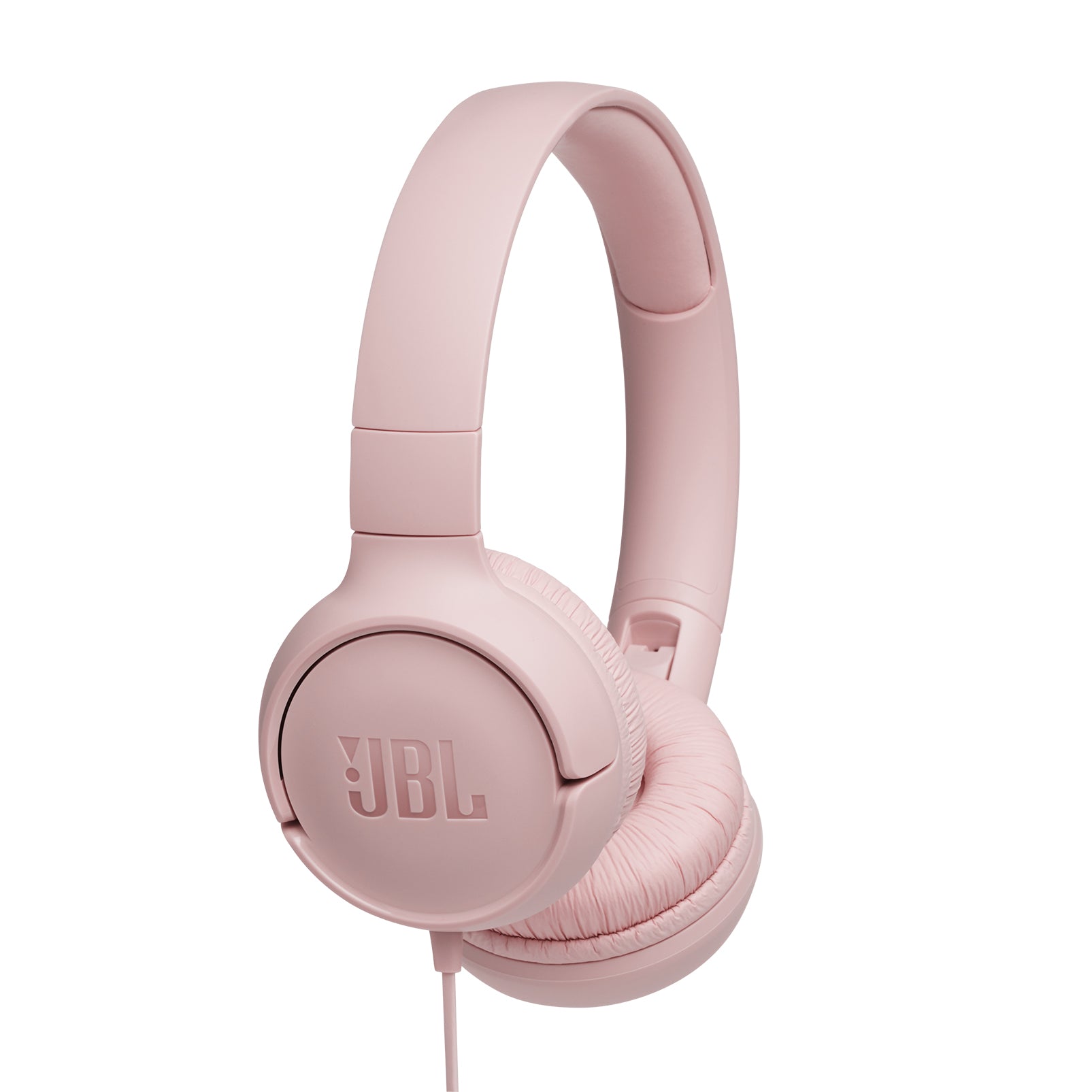 JBL Tune 500 Wired On-Ear Headphones with Mic - Lightweight Foldable Design for Music, Gaming & Calls - Perfect for Travel, Work & School