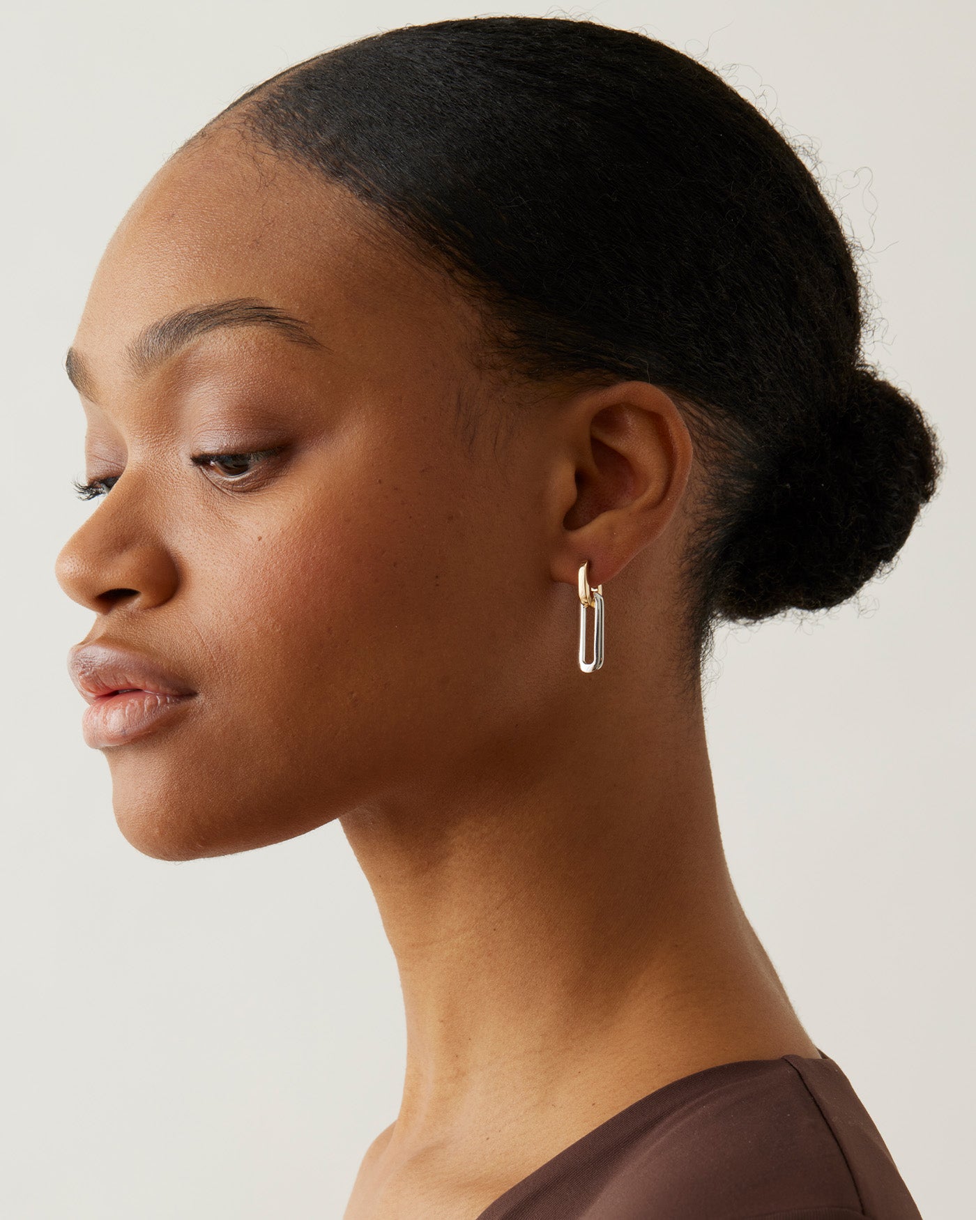 Teeni Detachable Link Earrings for Women - Trendy Gold & Silver Fashion Jewelry - Perfect for Parties, Weddings & Everyday Wear