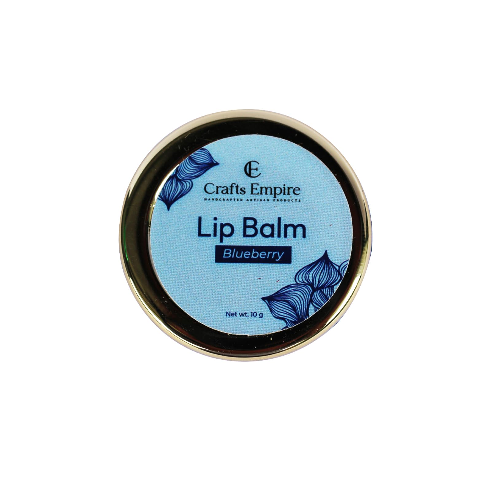 CRAFTS EMPIRE Blueberry Lip Balm - 10g Moisturizing & Nourishing Lip Care for Dry, Chapped Lips - Perfect for Winter, Outdoor Activities & Daily Use