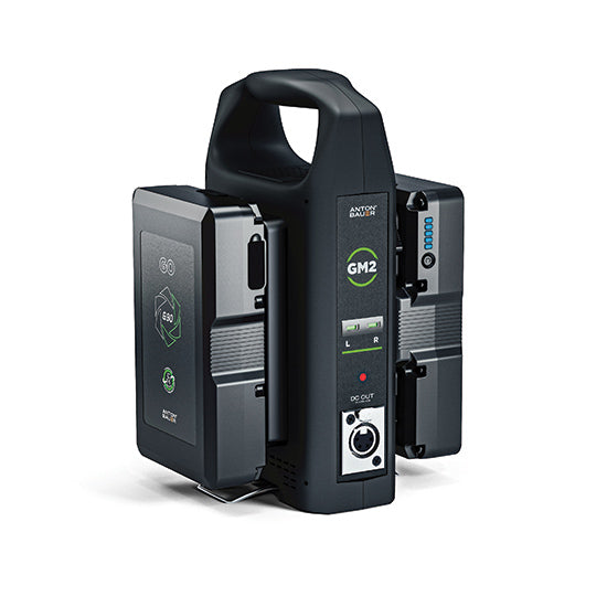 Anton Bauer GM2 Gold Mount Battery Charger - Professional Video Camera & Broadcast Equipment Power Solution - Perfect for On-Location Filming, News Reporting & Live Streaming