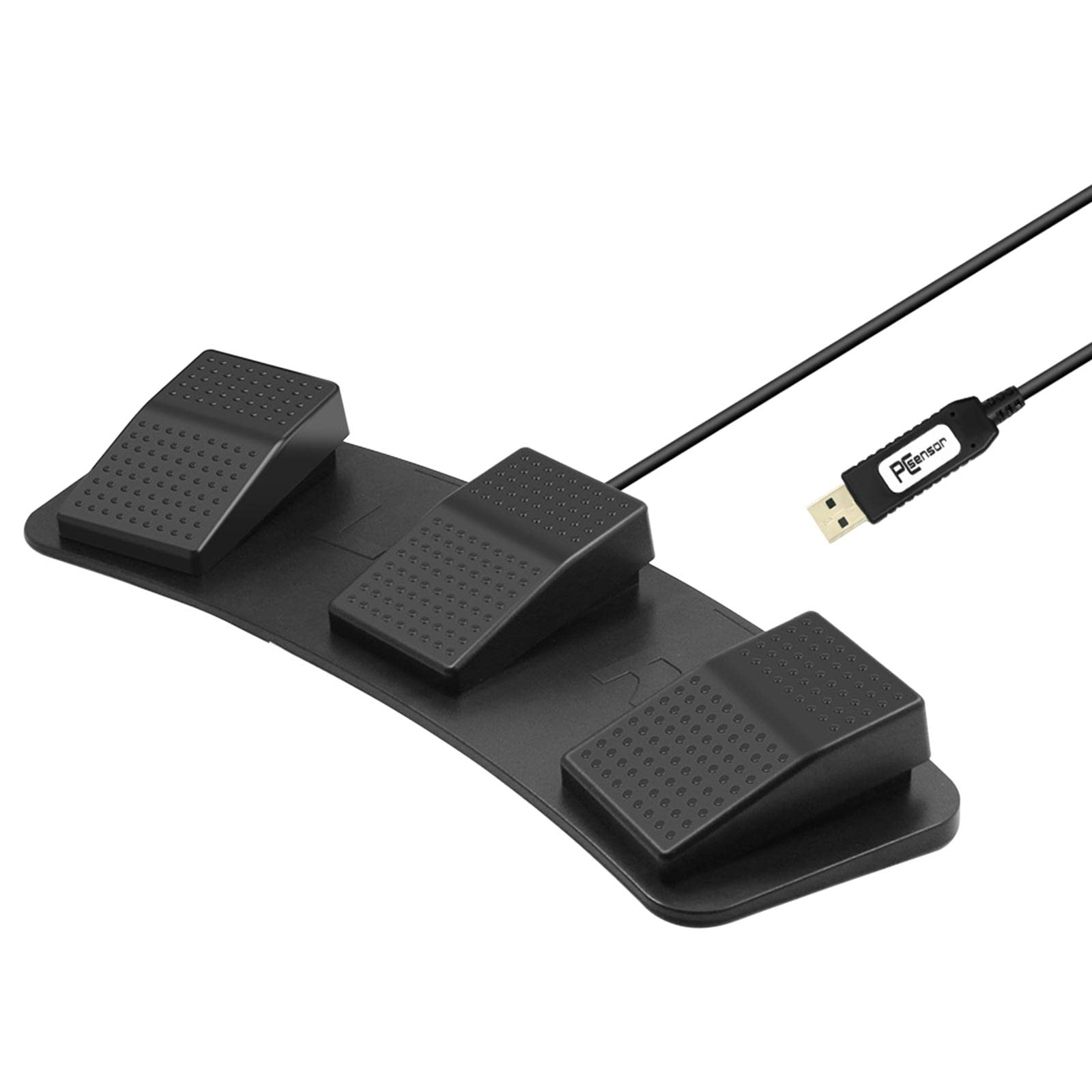 Upgraded USB Foot Pedal Switch for PC Gaming & Keyboard Control