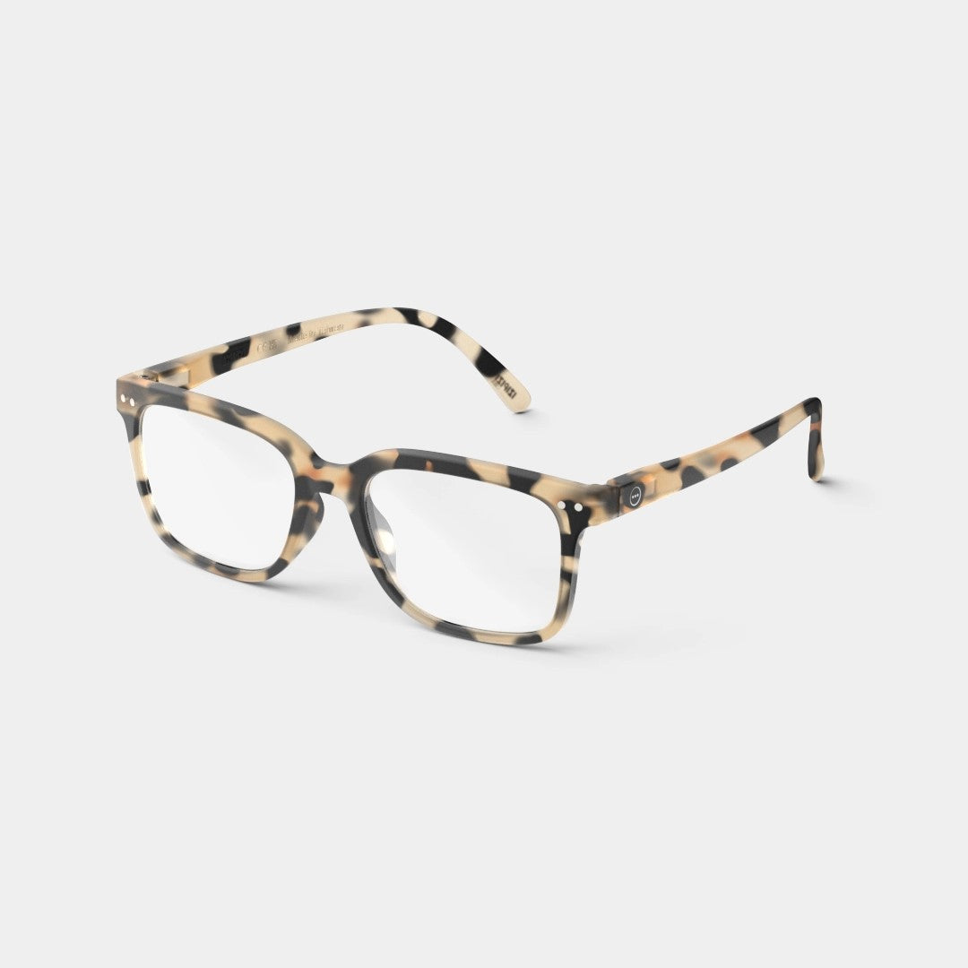 Reading Glasses for Women & Men - Light Tortoise Frame - #L Magnification - Stylish Readers for Reading, Computer Use & Daily Wear