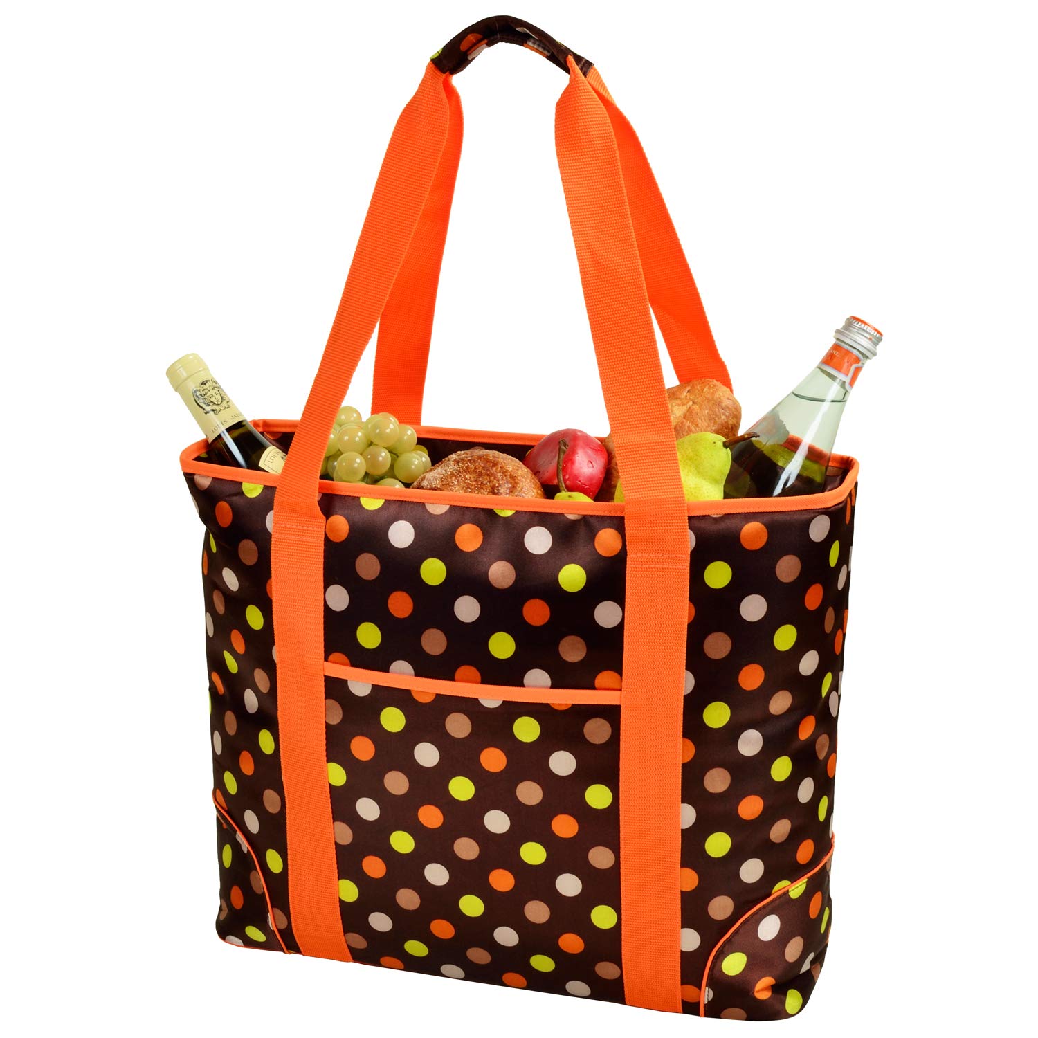 Extra Large Insulated Cooler Tote Bag for Picnic, Beach, Camping & Outdoor Activities - Leakproof Lunch Box for Food Storage & Travel Essentials