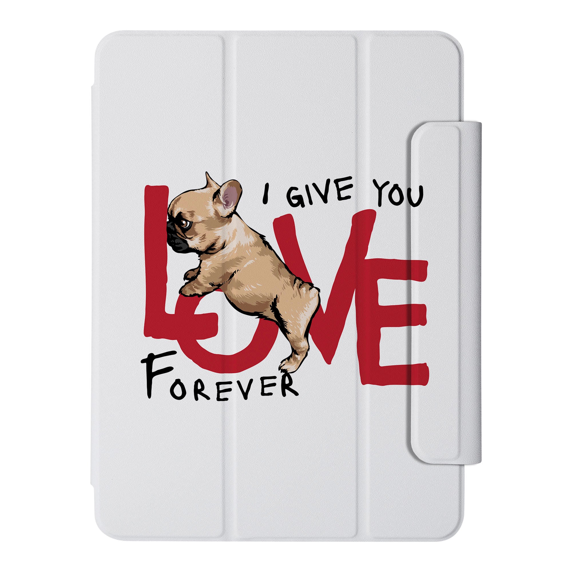 SlimFit iPad Case with Cute Dog Design - Lightweight & Durable Protective Cover for iPad Air/Pro, Perfect for Work, Travel & School