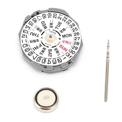 Professional Watch Movement Replacement - 3 Hand Mechanical Movement for Watch Repair & DIY Accessories | Perfect for Watchmakers, Hobbyists & DIY Enthusiasts