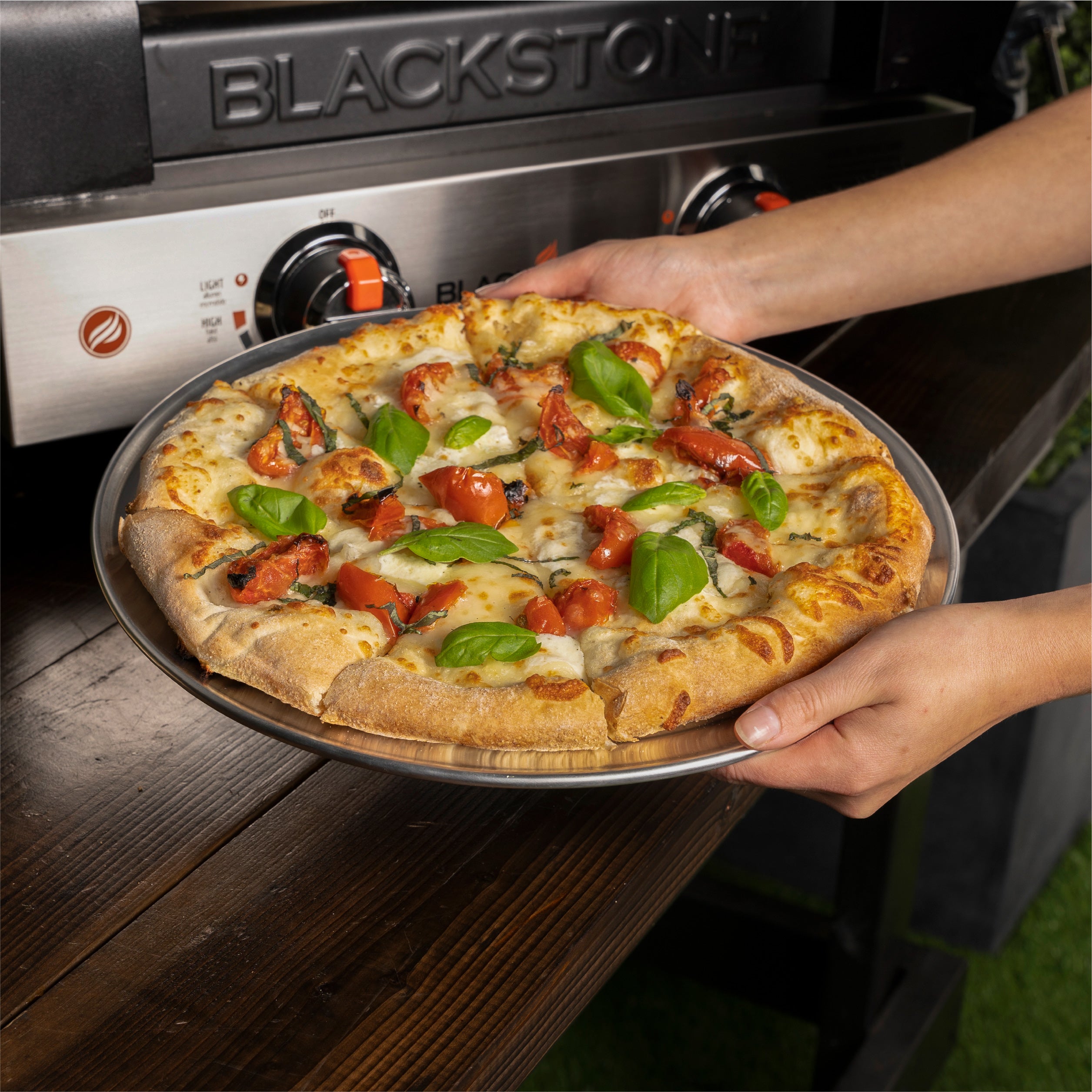 2-Pack Non-Stick Pizza Baking Trays - 12 Inch Round Pizza Pans for Oven, Perfect for Homemade Pizza, Bread, Cookies & More - Durable & Easy Clean