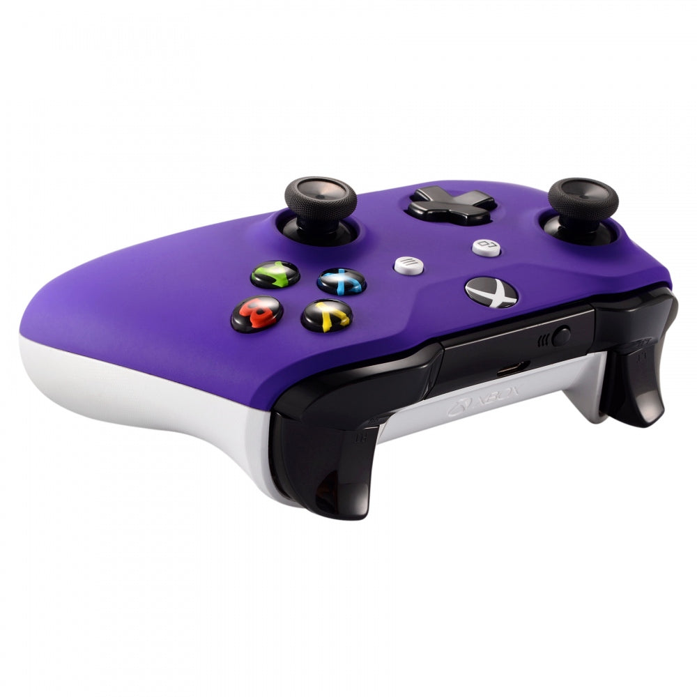 eXtremeRate Purple Replacement Front Housing Shell for Xbox One X & S Controller (Model 1708) - Customize Your Gaming Setup for Enhanced Performance & Style