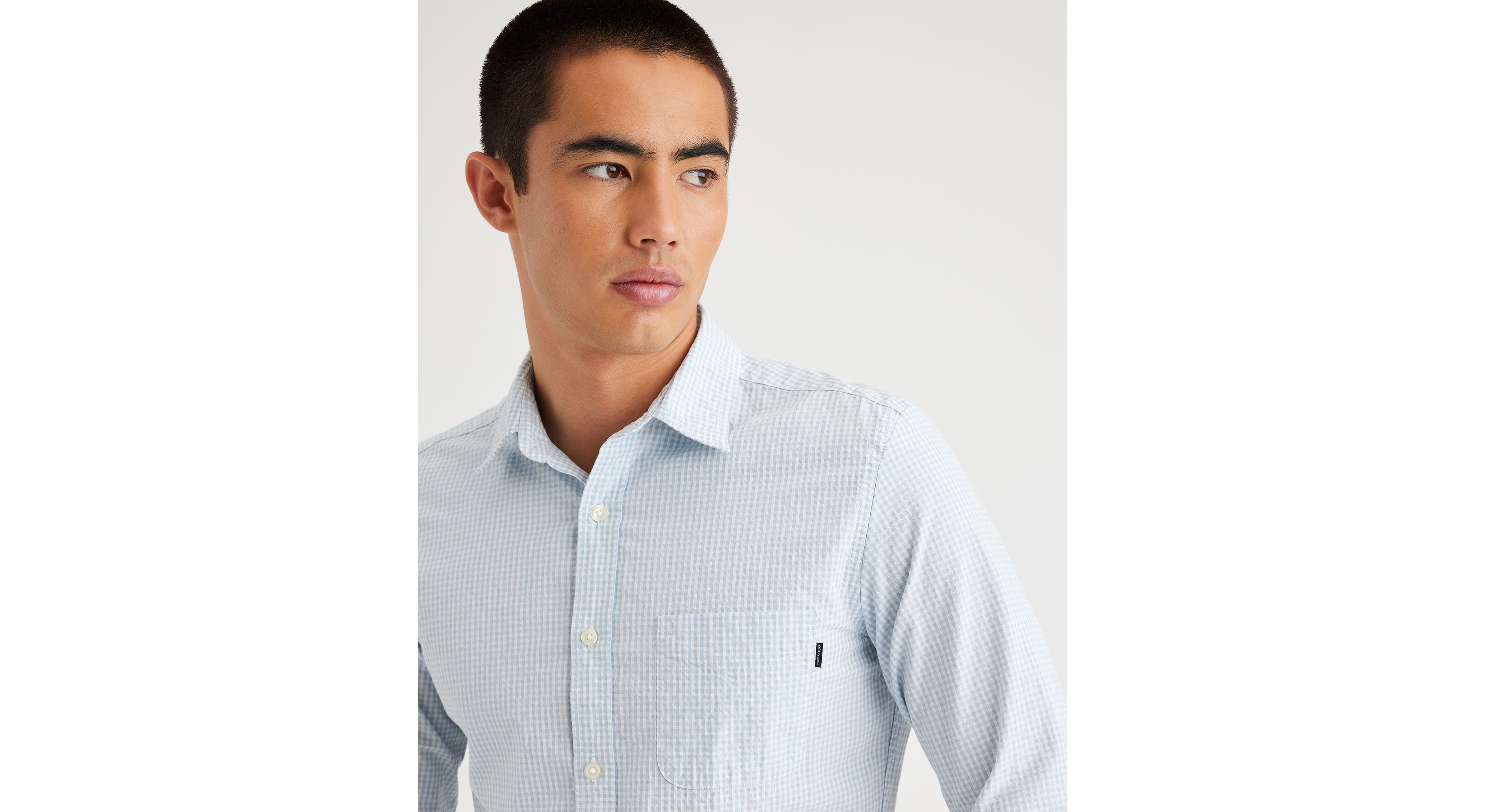 Men's Slim Fit Button Up Shirt - Classic Casual Dress Shirt for Work, Office & Everyday Wear | Comfortable & Stylish