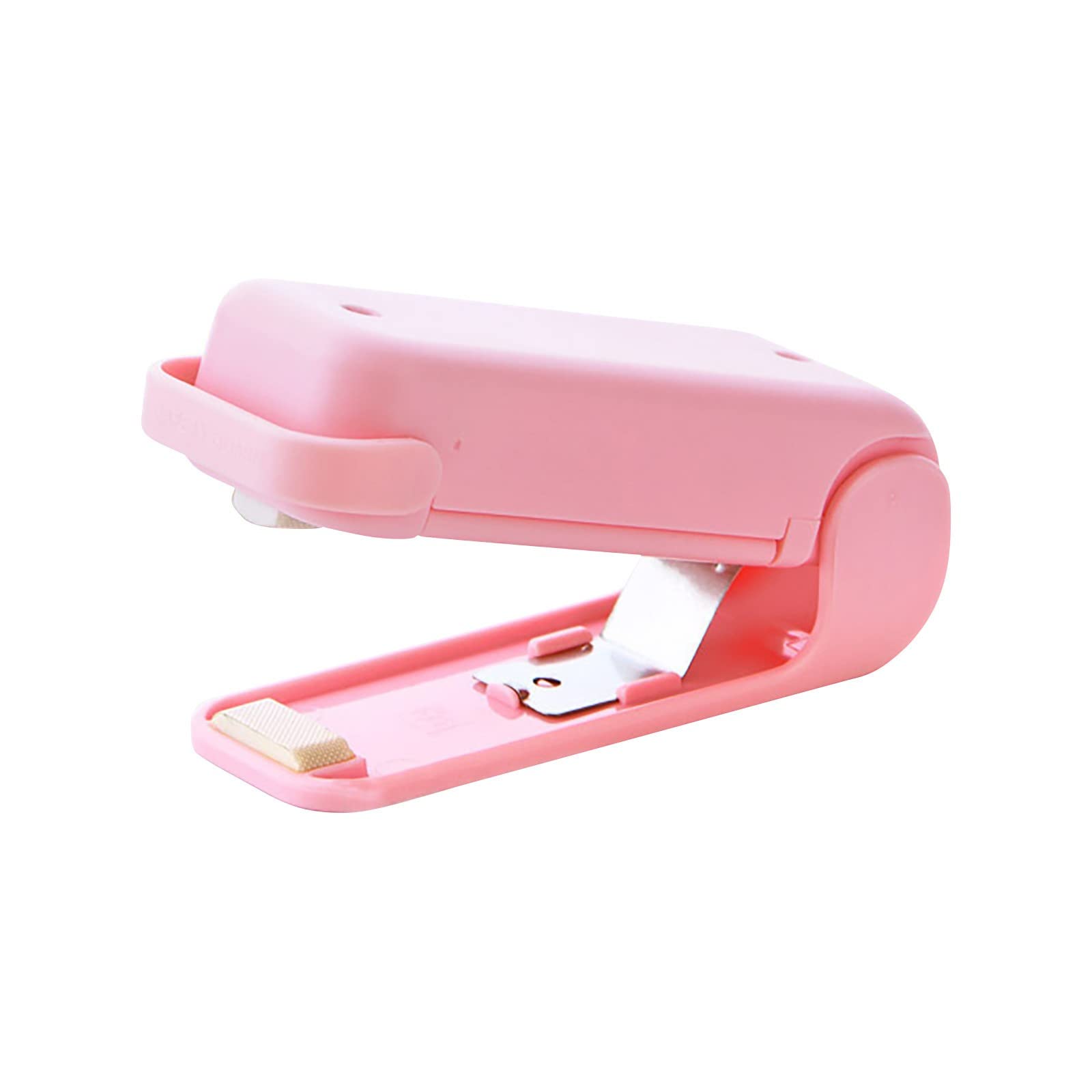 Portable Mini Handheld Heat Sealing Machine for Plastic Bags - Pink Household Snack Food Sealer, Travel Vacuum Sealer for Jars & Containers | Perfect for Kitchen Storage, Camping Trips & Meal Prep