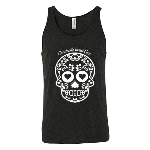 Unisex Love Skull Logo Graphic T-Shirt - Trendy Streetwear for Men & Women - Perfect for Casual Outfits, Concerts, and Gothic Fashion