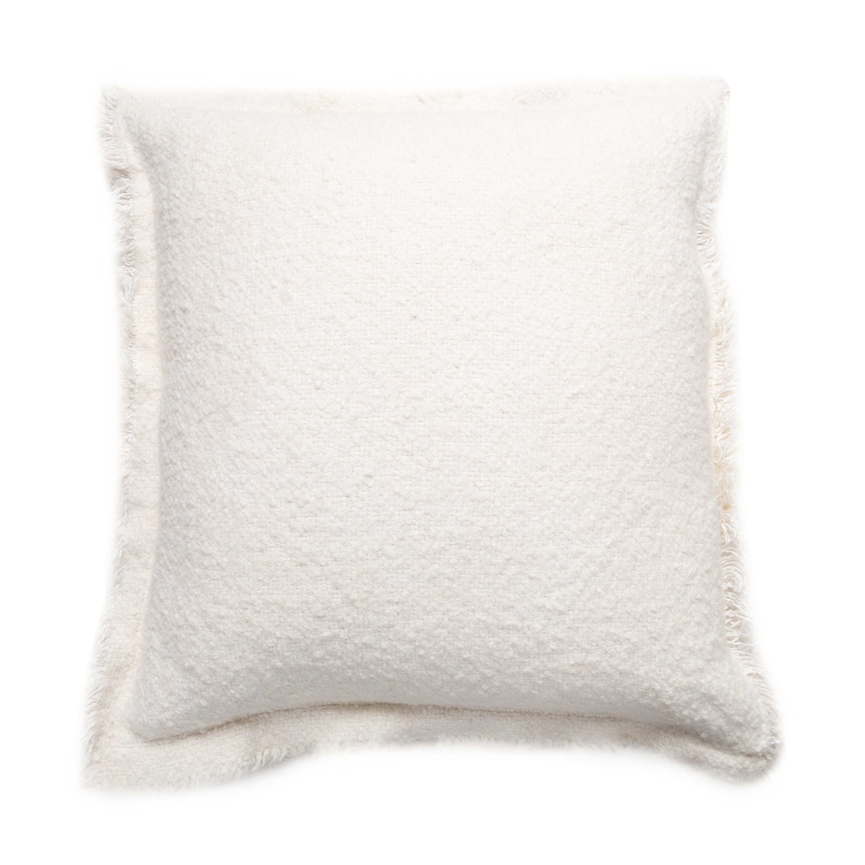 Riley Fray Edge Pillow - Comfortable Neck Support for Travel, Office & Home Use - Soft Memory Foam Pillow for Side Sleepers & Back Pain Relief