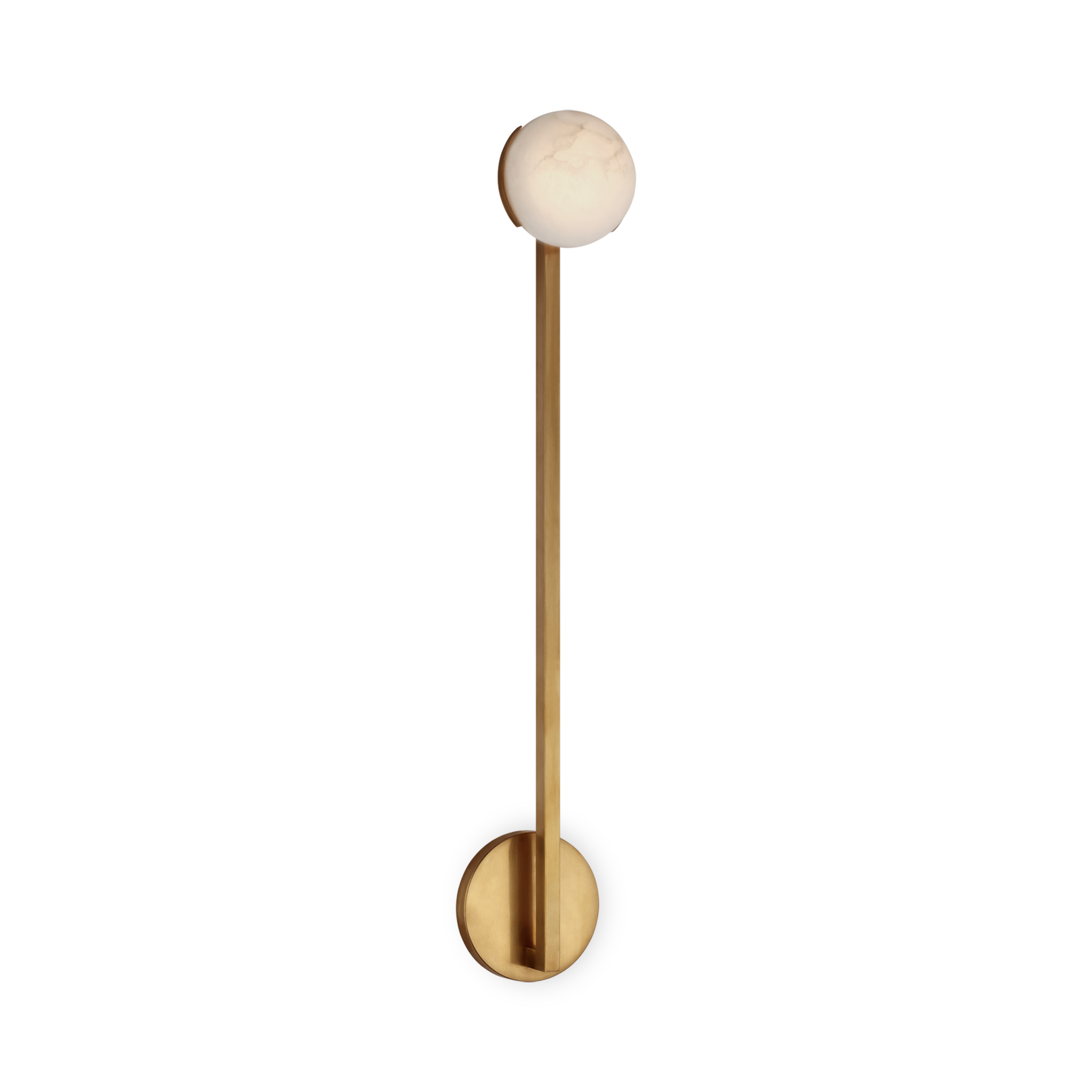 Pedra Sconce Wall Light - Modern Rustic Glass Shade for Bedroom, Living Room & Hallway Lighting Decor