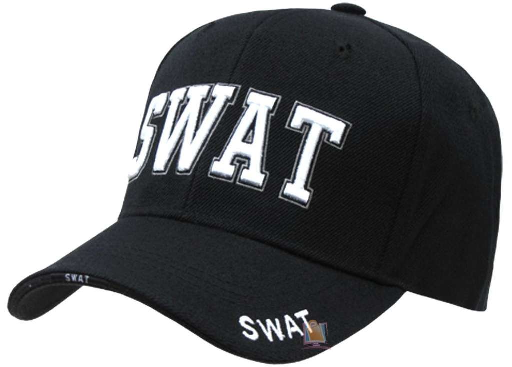 RAPID DOMINANCE 3D Embroidered Law Enforcement Baseball Cap - Adjustable SWAT Style Hat for Police, Security & Tactical Enthusiasts | Perfect for Duty, Training & Outdoor Activities