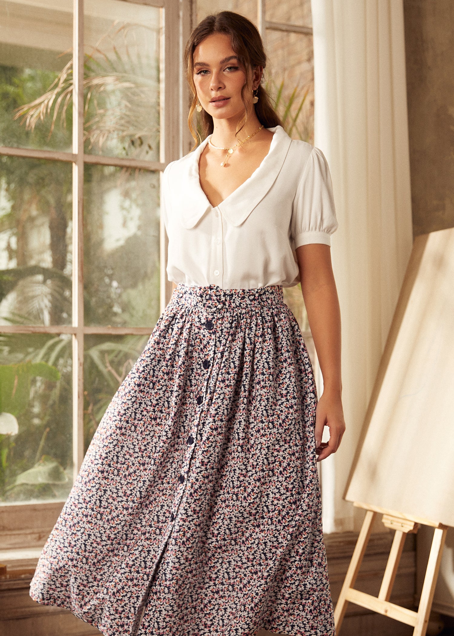 Sandy Cove Shirt for Men & Women | Comfortable Casual Button-Up Shirt | Perfect for Beach, Vacation & Summer Outfits