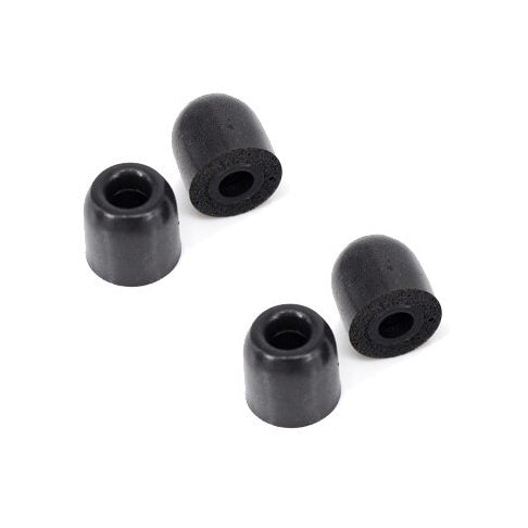 MoonDrop MIS Tip T41 Sponge Eartips (2 Pairs) - Comfortable Noise Isolating Foam Ear Tips for In-Ear Monitors - Perfect for Music, Gaming & Travel