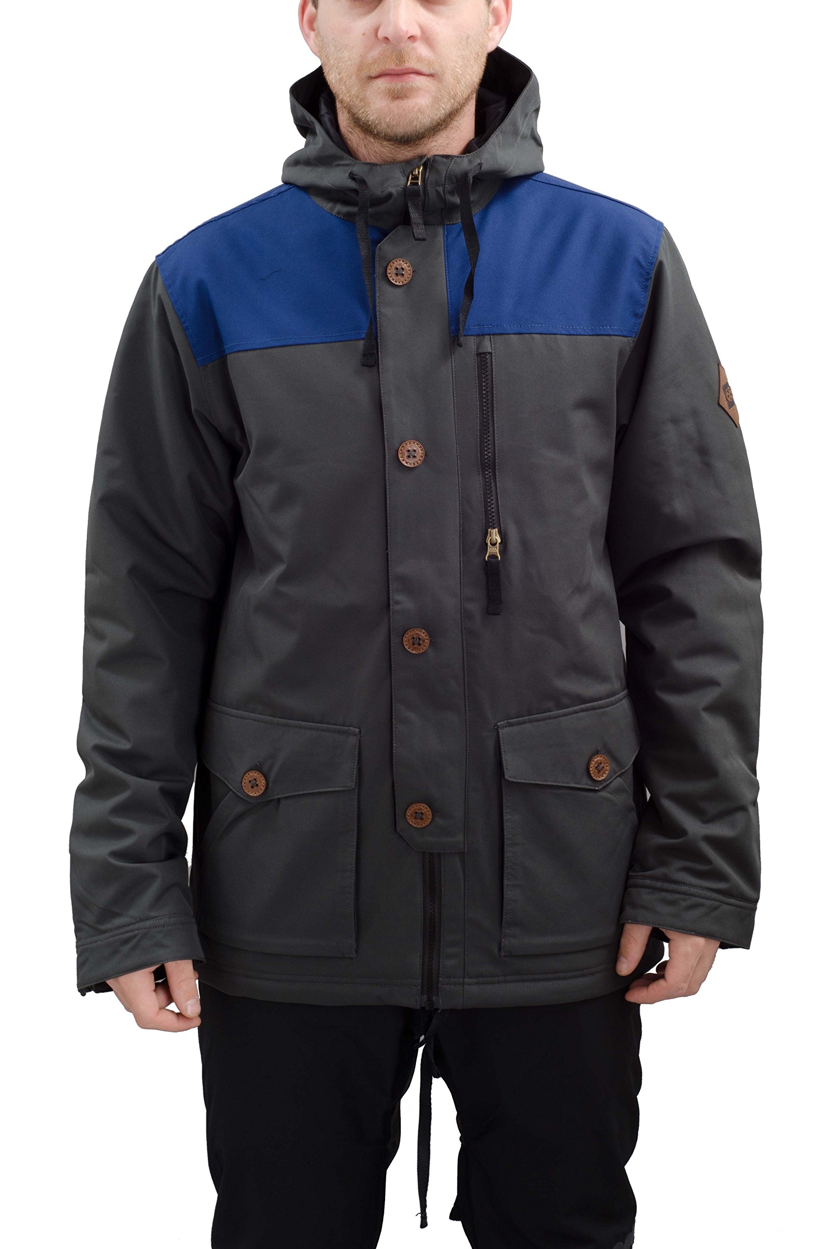686 Men's Parklan Flight Insulated Jacket - Waterproof Winter Jacket for Skiing, Snowboarding & Outdoor Activities