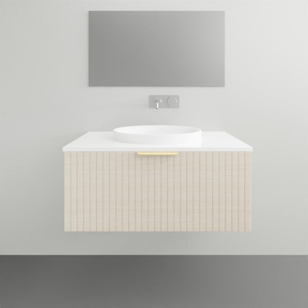 ADP Ashley Vanity - Modern Bathroom Vanity Set with Sink & Mirror, White Finish | Perfect for Small Bathrooms, Apartments & Powder Rooms | Free Shipping & Easy Installation