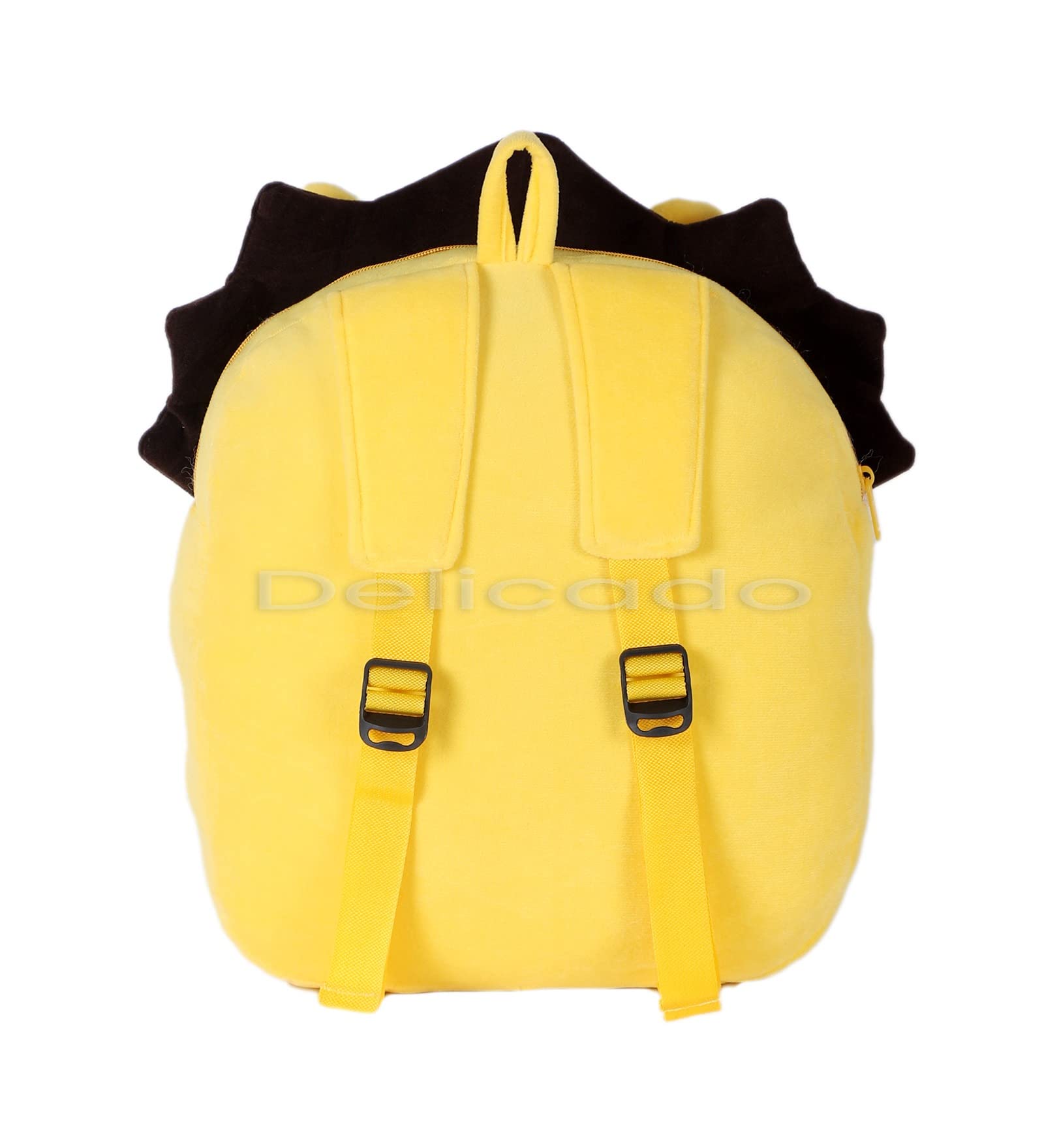 Cute Small Toddler Backpack for Kids Age 1-5 - Preschool & Travel Bag for Boys & Girls - Lightweight Mini School Backpack with Cartoon Design (Yellow Little Lion) - Perfect for Nursery, Daycare, Picnic & Family Trips