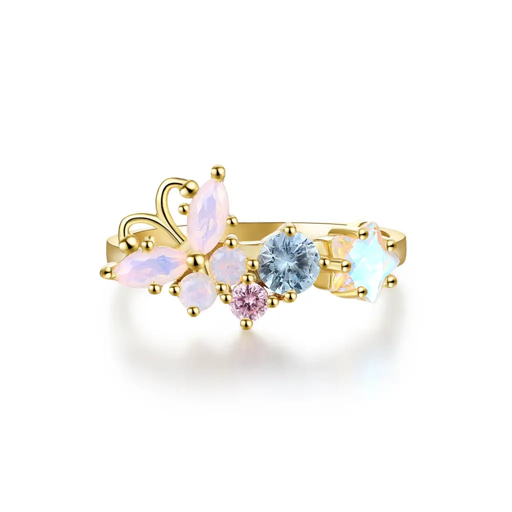 Vanessa Ring - Elegant Sterling Silver Women's Ring with Cubic Zirconia, Perfect for Engagement, Wedding, Anniversary & Everyday Wear