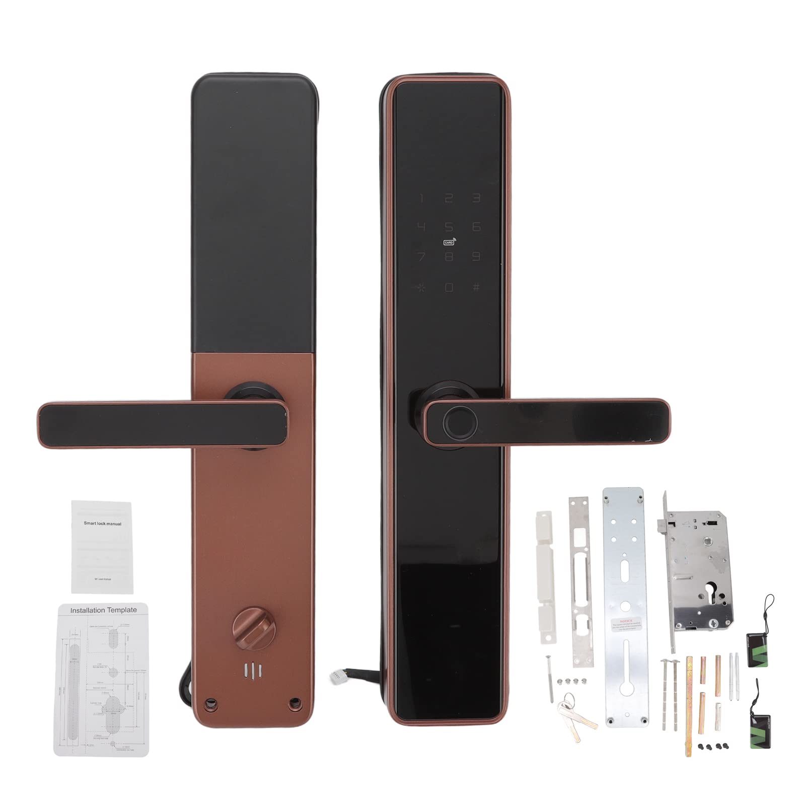 Smart Keyless Entry Door Lock - Fafeicy Automatic Electronic Digital Lock for Home, Hotel & Airbnb | Secure & Convenient Access Control for Vacation Rentals & Apartments